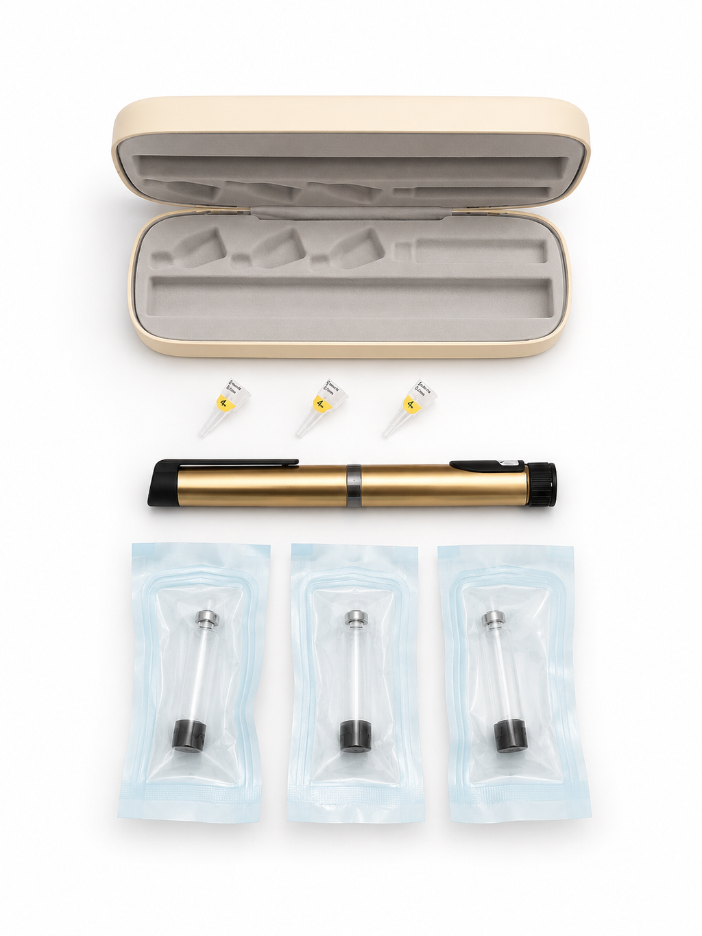 Insulin pen device - gold