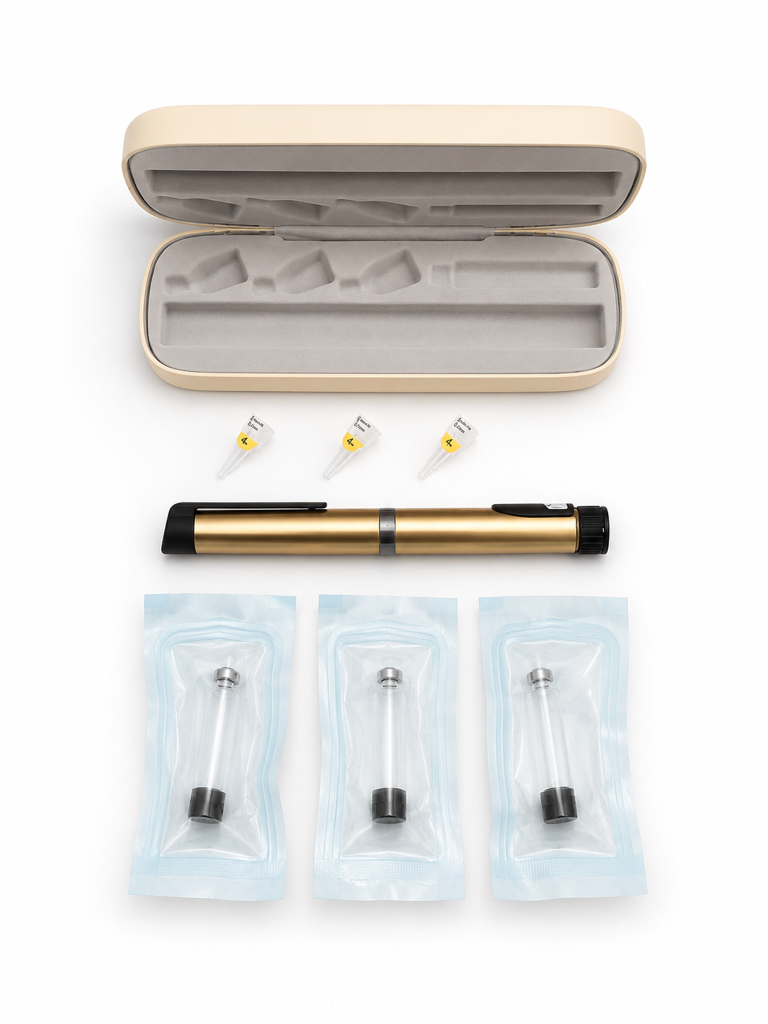 Insulin pen device - gold